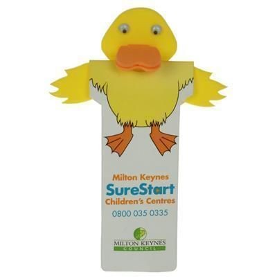 Branded Promotional DUCK BODY BOOKMARK Bookmark From Concept Incentives.