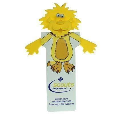 Branded Promotional LION BODY BOOKMARK Bookmark From Concept Incentives.