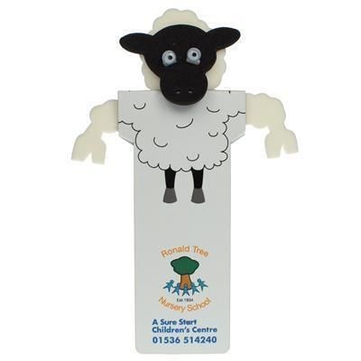 Branded Promotional SHEEP BODY BOOKMARK Bookmark From Concept Incentives.