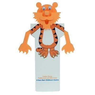 Branded Promotional TIGER BODY BOOKMARK Bookmark From Concept Incentives.