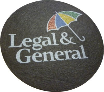 Branded Promotional NATURAL SLATE COASTER Coaster From Concept Incentives.