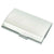 Branded Promotional BRENT CARD CASE in Silver Business Card Holder From Concept Incentives.