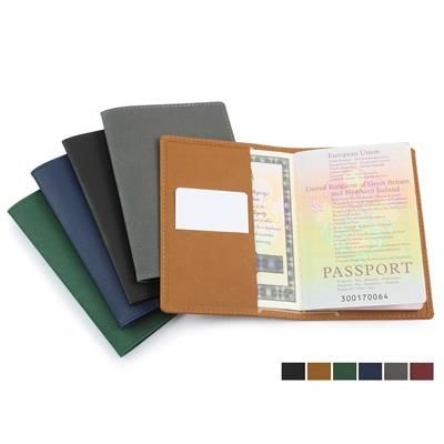 Branded Promotional BIODEGRADABLE PASSPORT WALLET Passport Holder Wallet From Concept Incentives.