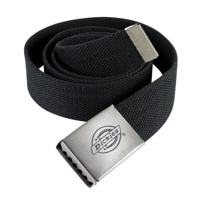 Branded Promotional DICKIES CANVAS BELT in Black Belt From Concept Incentives.