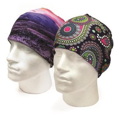 Branded Promotional FULL COLOUR REVERSIBLE BEANIE Hat From Concept Incentives.