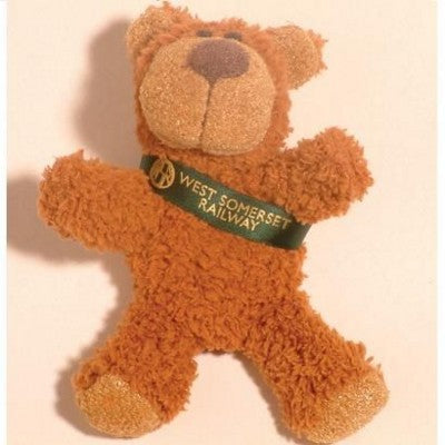 Branded Promotional BUSTER BEAR with Printed Sash Soft Toy From Concept Incentives.