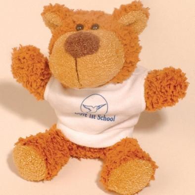 Branded Promotional BUSTER BEAR with Printed Tee Shirt Soft Toy From Concept Incentives.