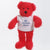 Branded Promotional OSCAR BEAR with White Tee Shirt Soft Toy From Concept Incentives.