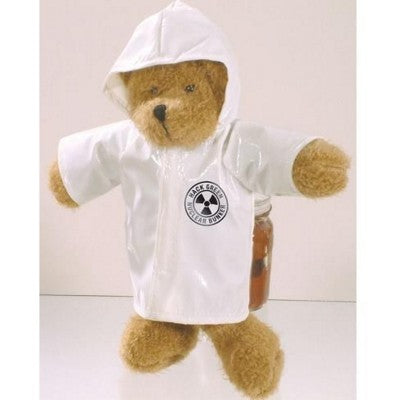 Branded Promotional SCRAGGY TEDDY BEAR with Coat Soft Toy From Concept Incentives.