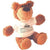 Branded Promotional BUSTER SOFT TOY BEAR with White Tee Shirt Soft Toy From Concept Incentives.