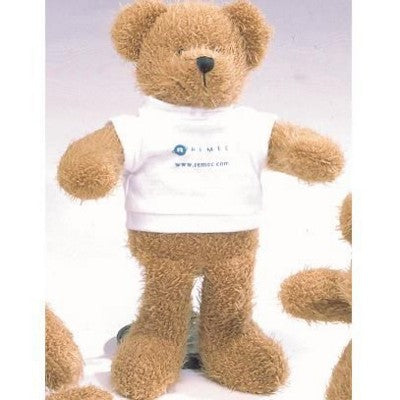 Branded Promotional SCRAGGY BEAR with Printed Tee Shirt Soft Toy From Concept Incentives.