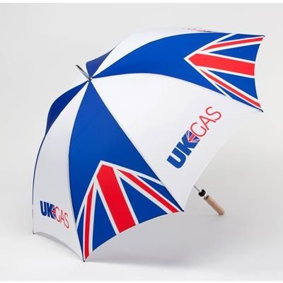 Branded Promotional BEDFORD MAX GOLF UMBRELLA Umbrella From Concept Incentives.