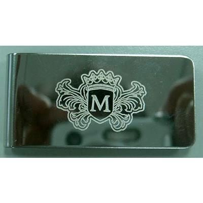 Branded Promotional BESPOKE METAL MONEY CLIP Money Clip From Concept Incentives.