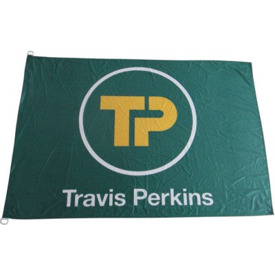 Branded Promotional BESPOKE SIZE POLYESTER FLAG Flag From Concept Incentives.