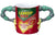 Branded Promotional CERAMIC POTTERY BESPOKE MUG Mug From Concept Incentives.