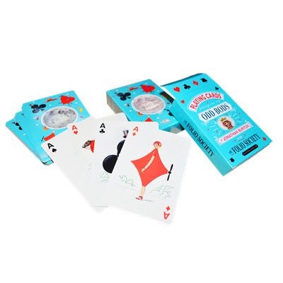 Branded Promotional BESPOKE POKER OR BRIDGE SIZE PLAYING CARDS PACK Playing Cards Pack From Concept Incentives.