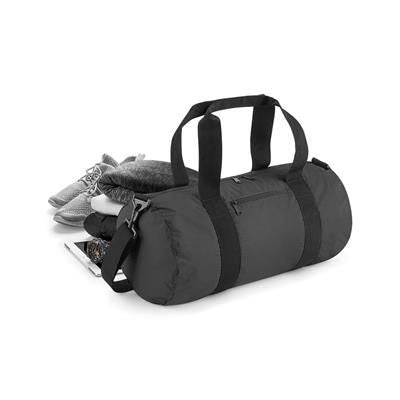Branded Promotional BAGBASE REFLECTIVE BARREL BAG Bag From Concept Incentives.