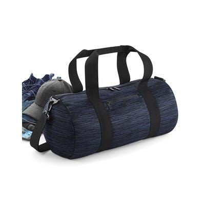 Branded Promotional BAGBASE DUO KNIT BARREL BAG Bag From Concept Incentives.
