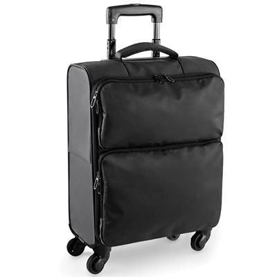 Branded Promotional BAGBASE LIGHTWEIGHT SPINNER CARRY ON BAG Bag From Concept Incentives.