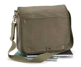 Branded Promotional VINTAGE CANVAS DISPATCH BAG Bag From Concept Incentives.