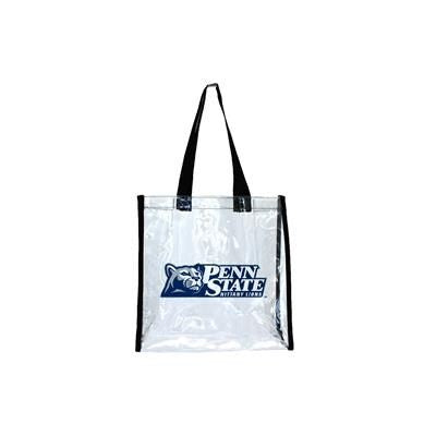 Branded Promotional CLEAR TRANSPARENT STADIUM APPROVED TOTE BAG Belt From Concept Incentives.