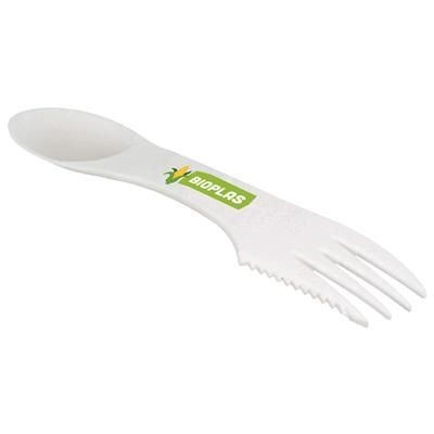 Branded Promotional BIODEGRADABLE SPORK Spoon From Concept Incentives.