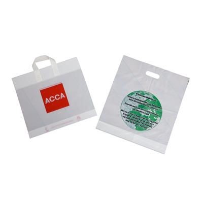 Branded Promotional COMPOSTABLE CARRIER BAG Carrier Bag From Concept Incentives.