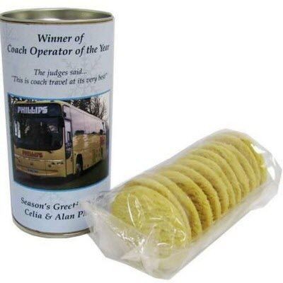 Branded Promotional 200G BISCUIT TUBE Biscuit From Concept Incentives.