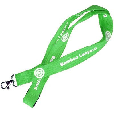 Branded Promotional 15MM BAMBOO LANYARD Lanyard From Concept Incentives.