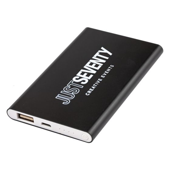 Branded Promotional MONO 4000 POWER BANK Charger From Concept Incentives.