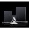 Branded Promotional LARGE OPTICAL CRYSTAL RECTANGULAR TROPHY AWARD CUBE BLOCK Award From Concept Incentives.