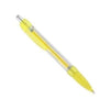 Branded Promotional BANNER BALL PEN in Yellow Pen From Concept Incentives.