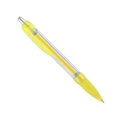 Branded Promotional BANNER BALL PEN in Yellow Pen From Concept Incentives.