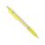 Branded Promotional BANNER BALL PEN in Yellow Pen From Concept Incentives.