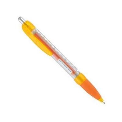 Branded Promotional BANNER BALL PEN in Orange Pen From Concept Incentives.