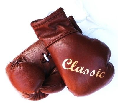 Branded Promotional MINI LEATHER BOXING GLOVES Boxing Gloves From Concept Incentives.