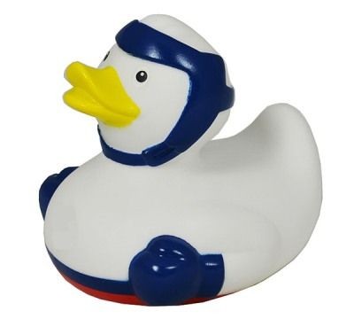 Branded Promotional BOXING RUBBER DUCK Duck Plastic From Concept Incentives.