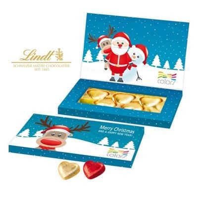 Branded Promotional LINDT CHOCOLATE BUSINESS PRESENTATION BOX Chocolate From Concept Incentives.
