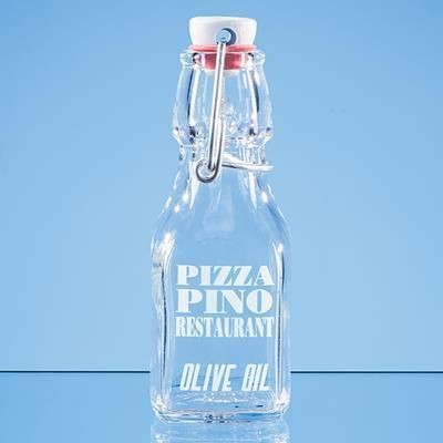 Branded Promotional OIL & VINEGAR WHITE CAP SWING TOP BOTTLE Bottle From Concept Incentives.