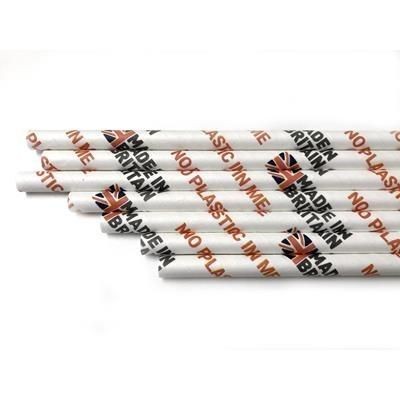 Branded Promotional BRANDED PAPER DRINK STRAWS Drinking Straw From Concept Incentives.