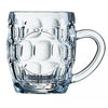 Branded Promotional BRITTANIA OLD FASHIONED HALF BEER TANKARD with Panel Beer Glass From Concept Incentives.