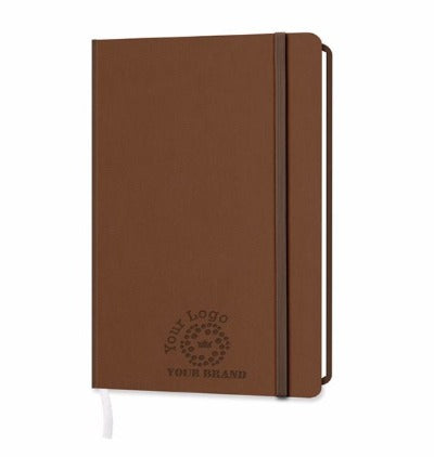 Branded Promotional NEWHIDE A6 NOTE BOOK in Burgundy Notebook from Concept Incentives