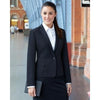 Branded Promotional BROOK TAVERNER LADIES SATURN SUIT JACKET in Black Jacket From Concept Incentives.