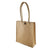 Branded Promotional BUNDI LAMINATED JUTE SHOPPER TOTE BAG with Coconut Button in Natural Bag From Concept Incentives.