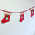 Branded Promotional CHRISTMAS STOCKING CUSTOM PRINTED BUNTING Bunting From Concept Incentives.