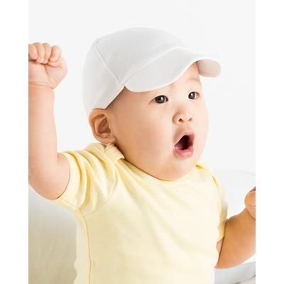 Branded Promotional BABYBUGZ BABY SOFT CAP Hat From Concept Incentives.
