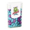 Branded Promotional TASTY FRUIT SWEETS FLAVOURED ATOMZ in 16g Flip Top Plastic Case Sweets From Concept Incentives.