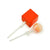 Branded Promotional BALL LOLLIPOP 8G in Printed Card Cube Lollipop From Concept Incentives.