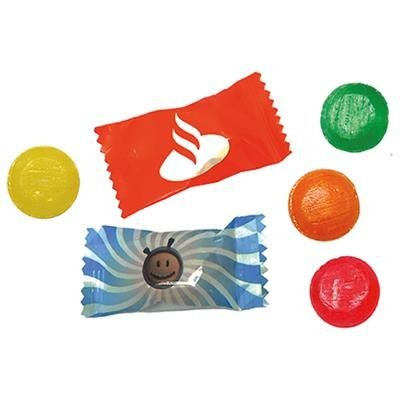Branded Promotional SUGAR FREE SWEETS in Flow Pack Sweets From Concept Incentives.