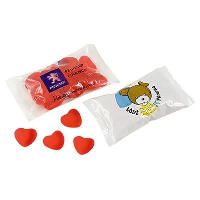 Branded Promotional HEART JELLIES Sweets From Concept Incentives.